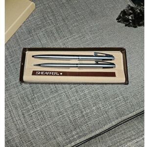 SHEAFFER Vintage Metal Pen and Pencil Set 444 and 555